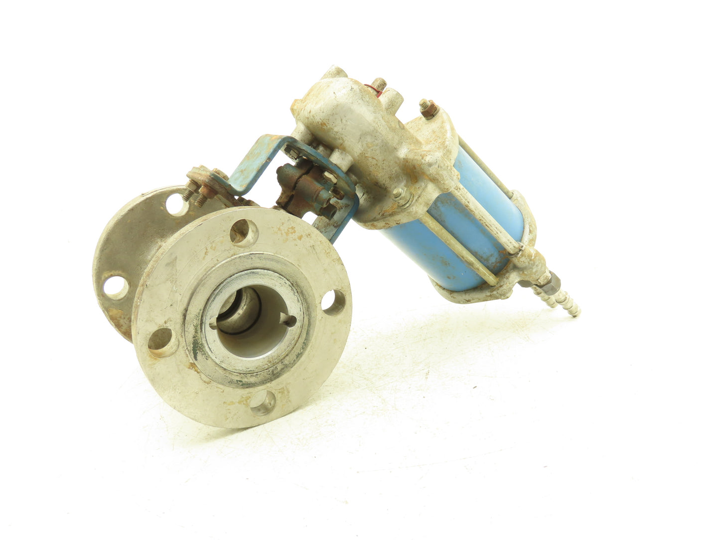 Jamesbury 2" 5150 31 3600 TT 316SS Ball Valve & Pneumatic Actuator ST50E