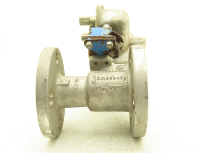 Jamesbury 1-1/2" 530S 31 3600TT 316SS Ball Valve & Pneumatic Actuator ST50E