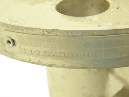 Jamesbury 1-1/2" 530S 31 3600TT 316SS Ball Valve & Pneumatic Actuator ST50E