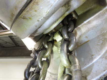 CM Cyclone Model S 2 Ton 4000Lb Manual Chain Fall Hand Hoist 8' 6" Lift