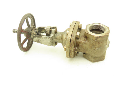 Aloyco 2" FIG NO 110 2" NPT Gate Valve Rising Stem T316 SS