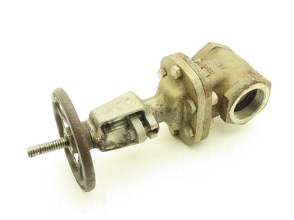 Aloyco 2" FIG NO 110 2" NPT Gate Valve Rising Stem T316 SS