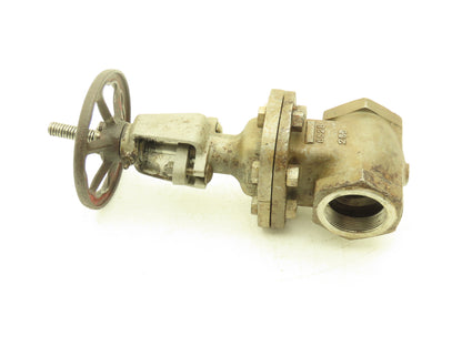 Aloyco 2" FIG NO 110 2" NPT Gate Valve Rising Stem T316 SS