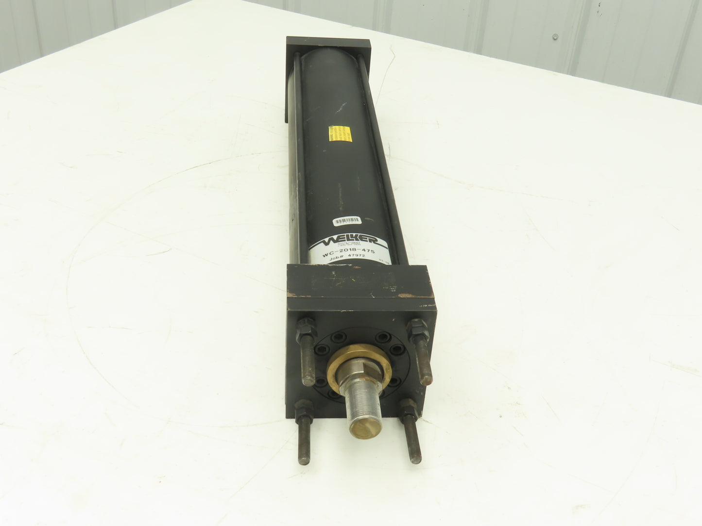 Welker Bearing WC-2018-475 Pneumatic Air Cylinder 4" Bore 475mm Stroke