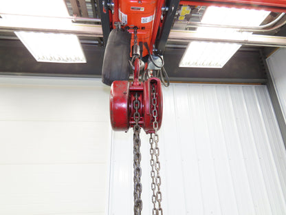 Detroit 2 Ton 4000Lb Manual Chain Fall Hand Hoist 9' Lift