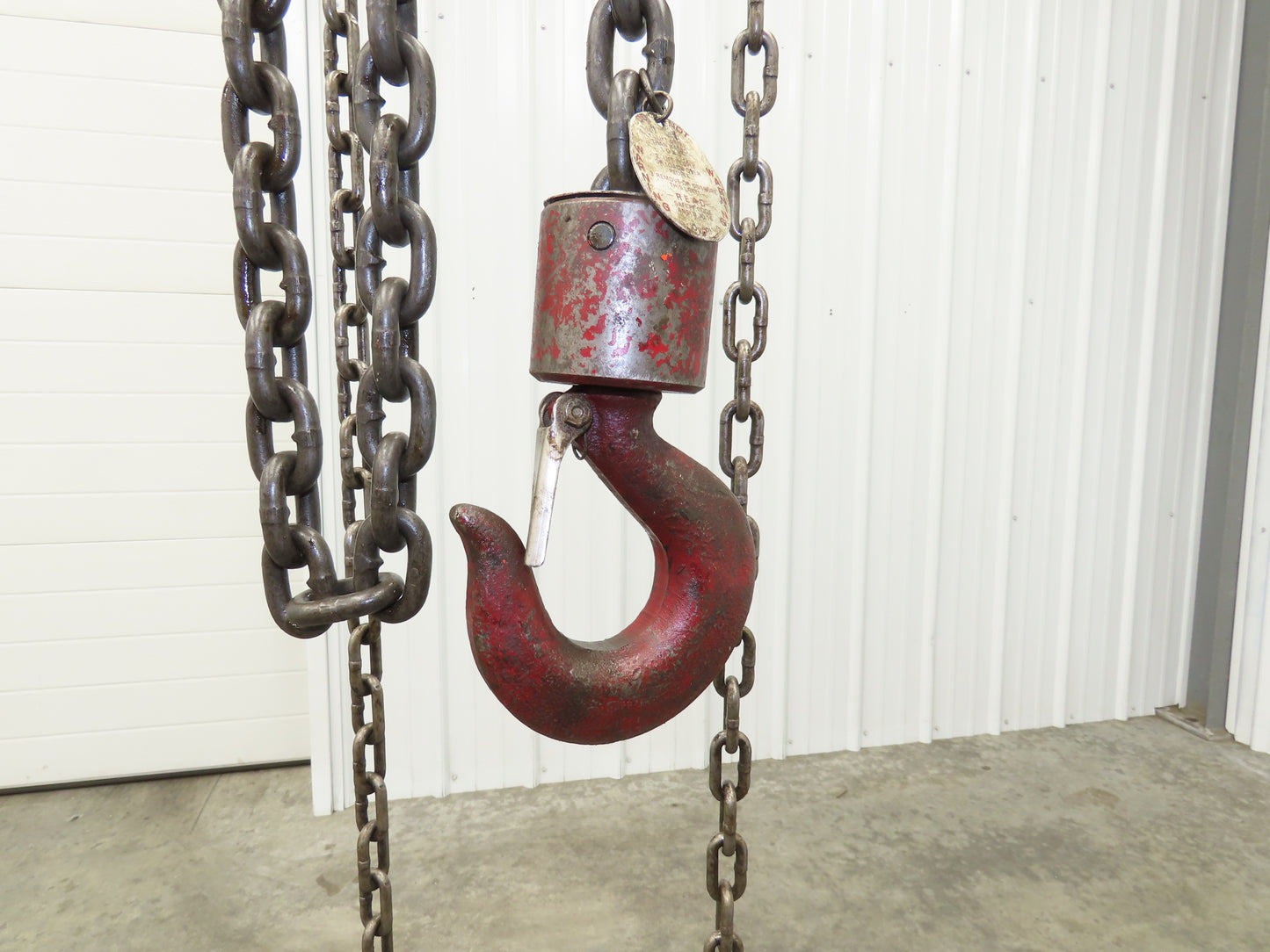 Detroit 2 Ton 4000Lb Manual Chain Fall Hand Hoist 9' Lift