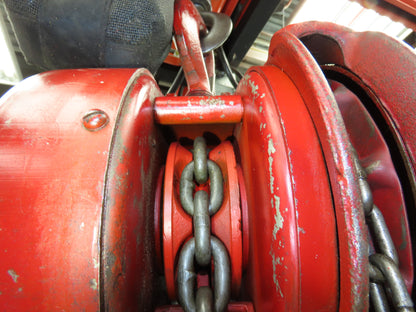 Detroit 2 Ton 4000Lb Manual Chain Fall Hand Hoist 9' Lift