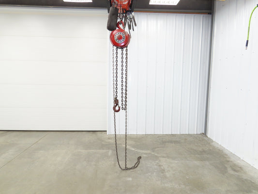 Detroit 2 Ton 4000Lb Manual Chain Fall Hand Hoist 9' Lift