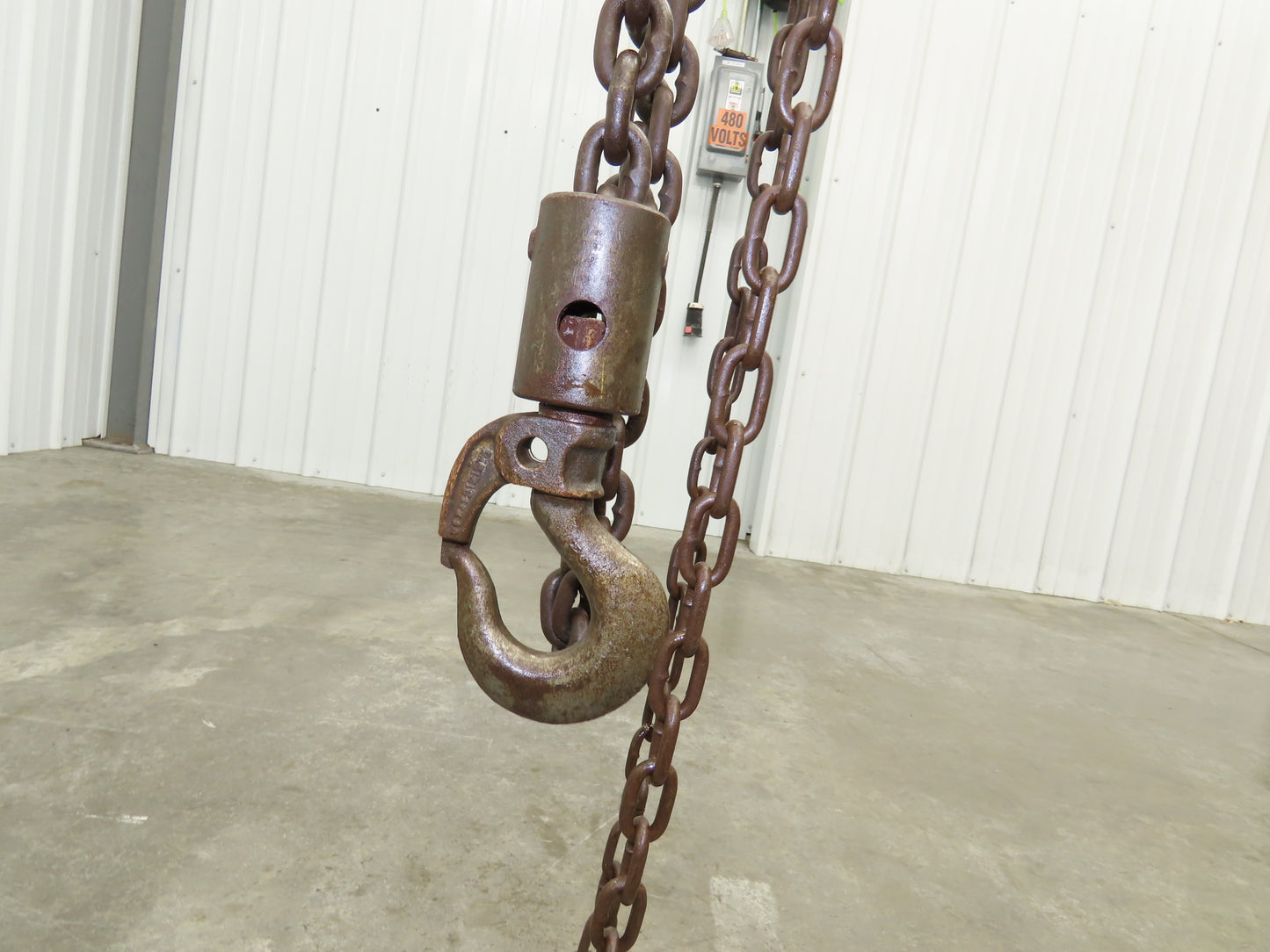 CM 2 Ton 4000Lb Manual Chain Fall Hand Hoist 15' Lift