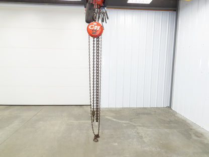 CM 2 Ton 4000Lb Manual Chain Fall Hand Hoist 15' Lift