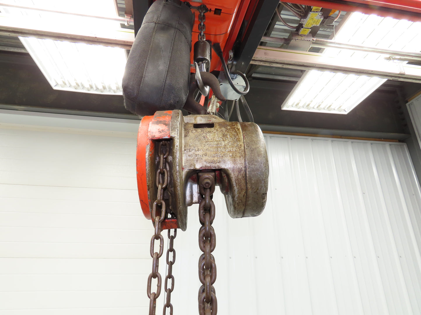 CM 2 Ton 4000Lb Manual Chain Fall Hand Hoist 15' Lift