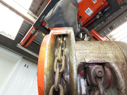 CM 2 Ton 4000Lb Manual Chain Fall Hand Hoist 15' Lift