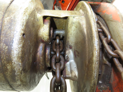 CM 2 Ton 4000Lb Manual Chain Fall Hand Hoist 15' Lift