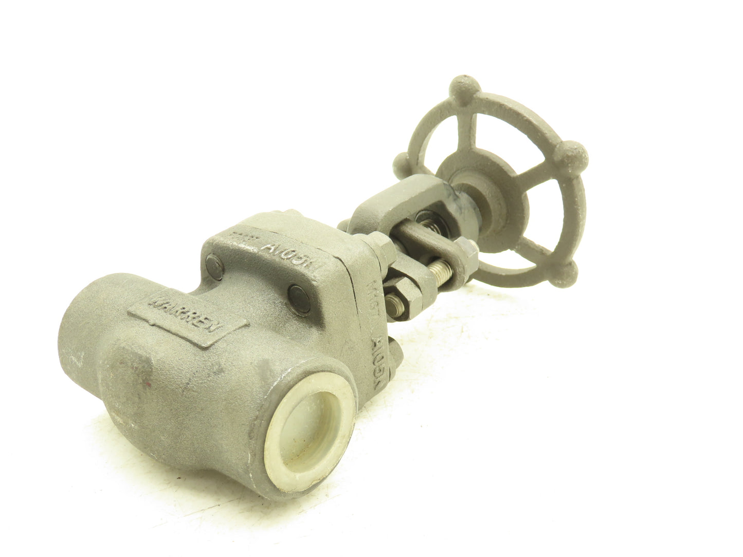 Warren 852-T Globe Valve 1"NPT Rising Stem Bolted Bonnet A105N 800# Steel