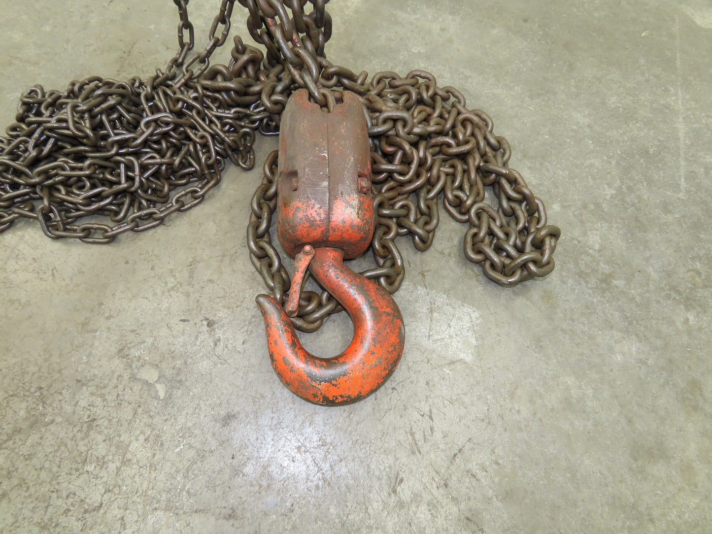 CM 4 Ton 8000Lb Manual Chain Fall Hand Hoist 20' Lift