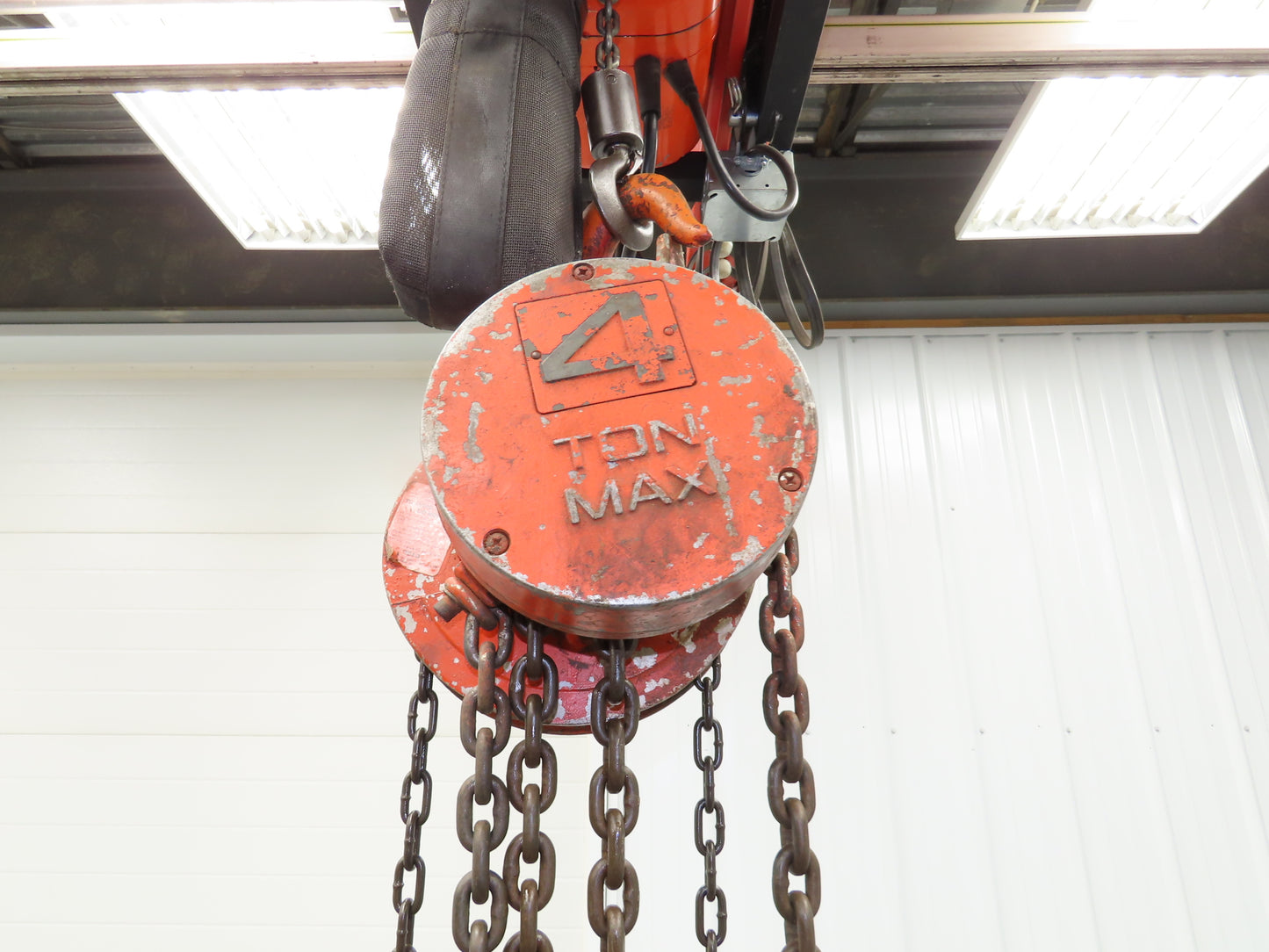 CM 4 Ton 8000Lb Manual Chain Fall Hand Hoist 20' Lift