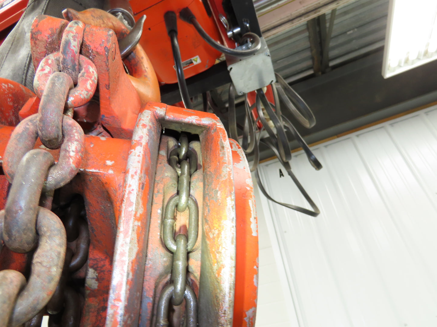 CM 4 Ton 8000Lb Manual Chain Fall Hand Hoist 20' Lift