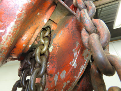 CM 4 Ton 8000Lb Manual Chain Fall Hand Hoist 20' Lift