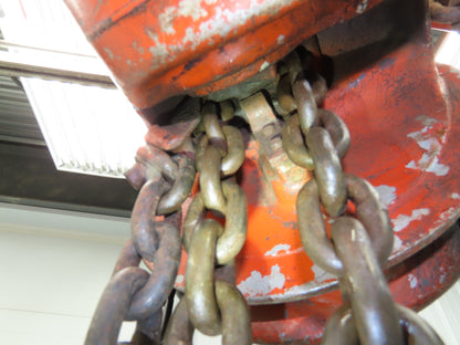 CM 4 Ton 8000Lb Manual Chain Fall Hand Hoist 20' Lift