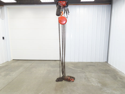CM 4 Ton 8000Lb Manual Chain Fall Hand Hoist 20' Lift