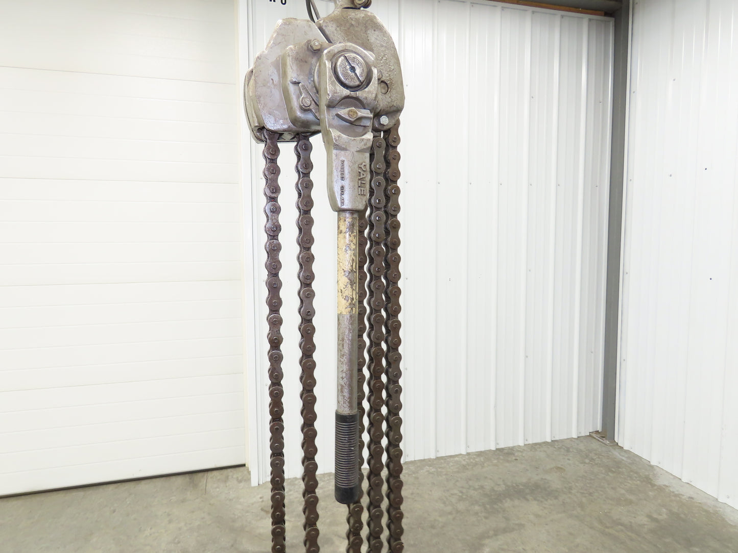 Yale D85 6 Ton 12000Lb Manual Roller Chain Hand Lever Ratchet Hoist 6' Lift