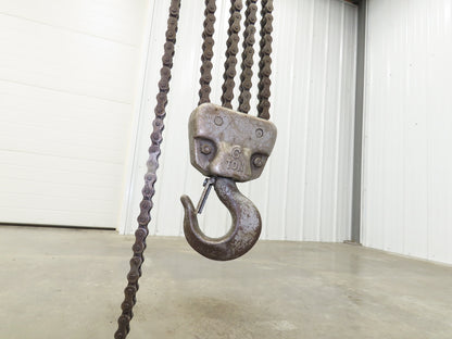 Yale D85 6 Ton 12000Lb Manual Roller Chain Hand Lever Ratchet Hoist 6' Lift