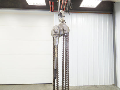 Yale D85 6 Ton 12000Lb Manual Roller Chain Hand Lever Ratchet Hoist 6' Lift