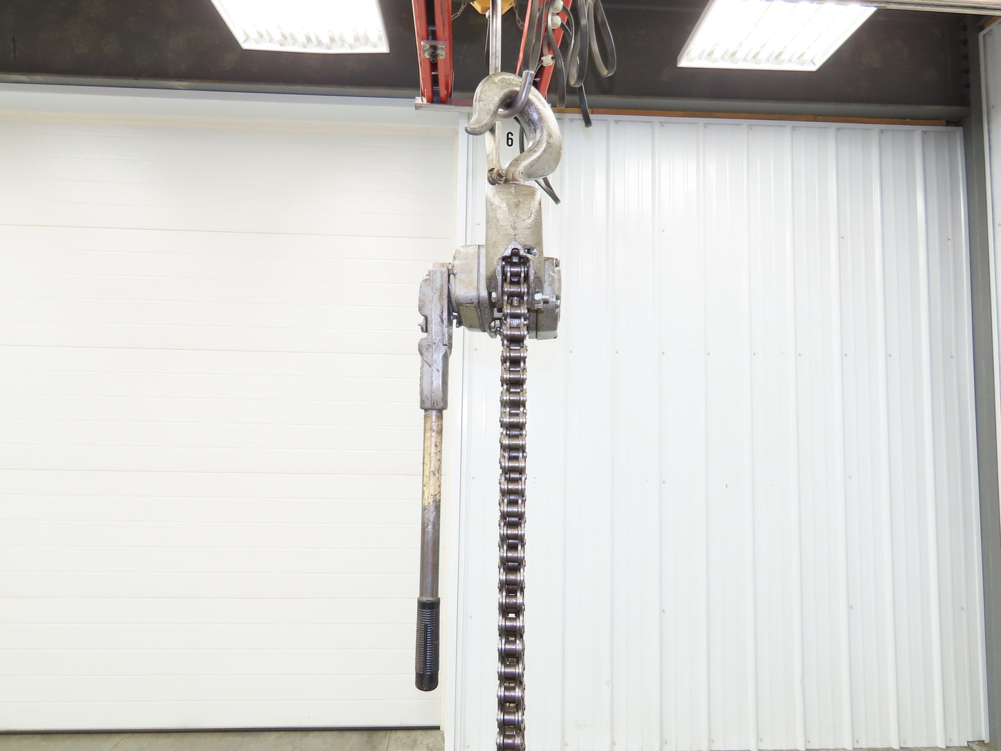 Yale D85 6 Ton 12000Lb Manual Roller Chain Hand Lever Ratchet Hoist 6' Lift