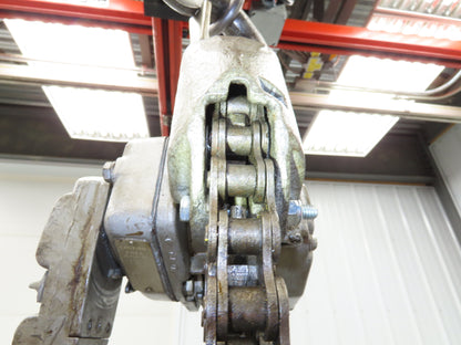 Yale D85 6 Ton 12000Lb Manual Roller Chain Hand Lever Ratchet Hoist 6' Lift