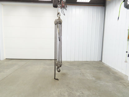 Yale D85 6 Ton 12000Lb Manual Roller Chain Hand Lever Ratchet Hoist 6' Lift