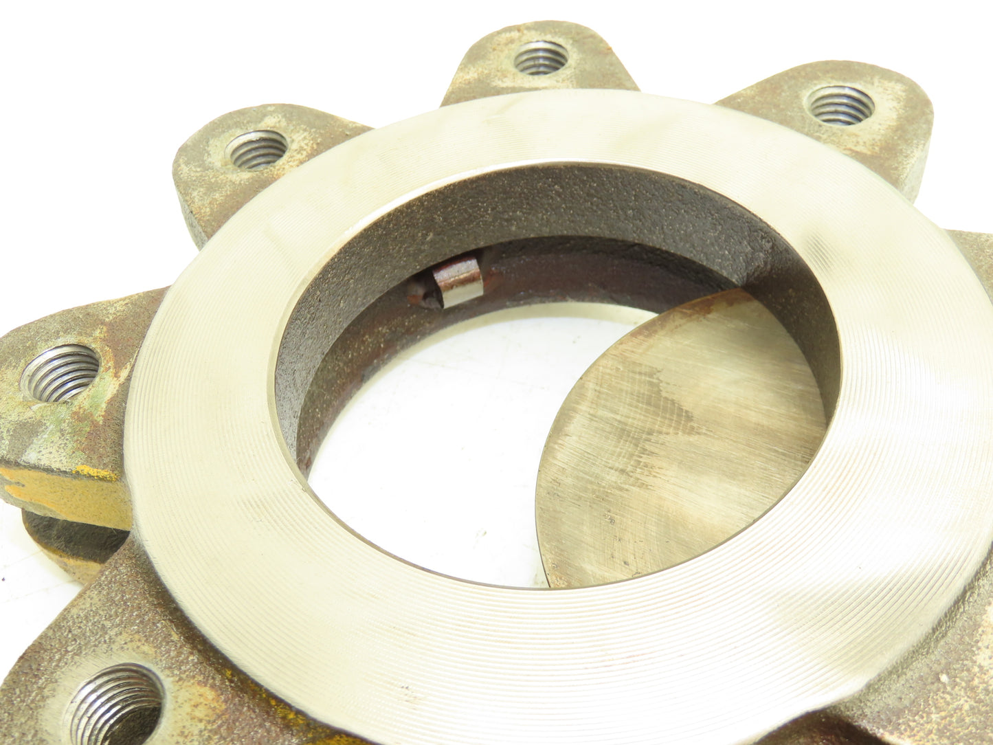 ITT Fabri-Valve C37S316 4" Stainless Knife Gate Valve Rising Stem Metal Seat