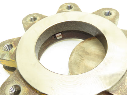 ITT Fabri-Valve C37S316 4" Stainless Knife Gate Valve Rising Stem Metal Seat