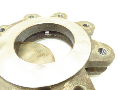 ITT Fabri-Valve C37S316 4" Stainless Knife Gate Valve Rising Stem Metal Seat