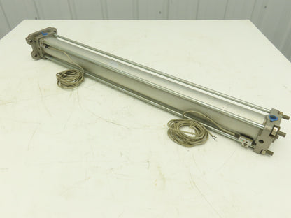 SMC CDA2F63TN-750-J59WL Pneumatic Air Cylinder 63mm Bore 750mm Bore 145 psi