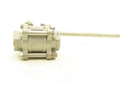 Duravalve DM340 Stainless Ball Valve 3/4"NPT Threaded 1500 PSI Manual Lever