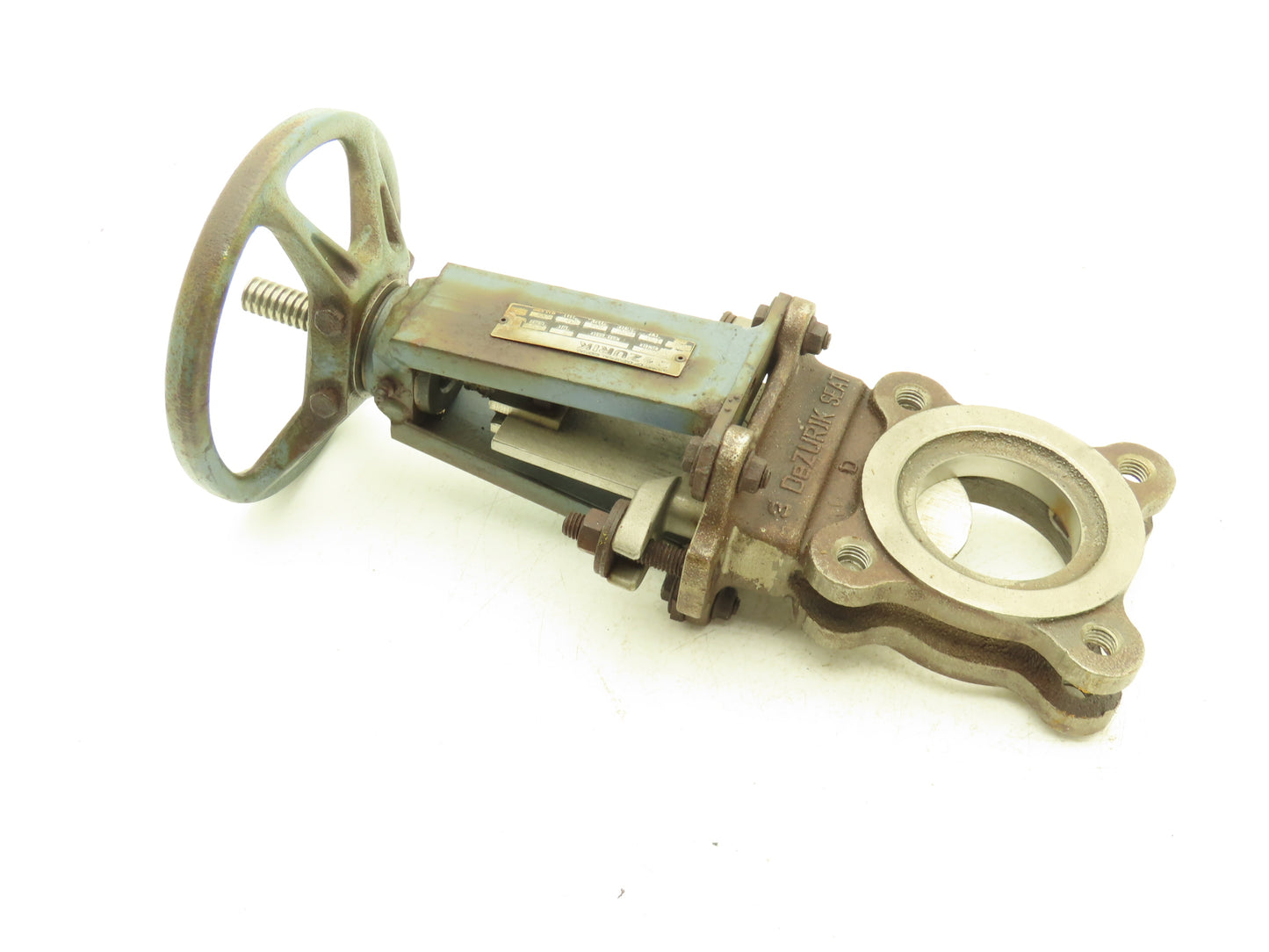 DeZurik 9258997 3" Knife Gate Valve 304 SS Rising Stem Fig. 824