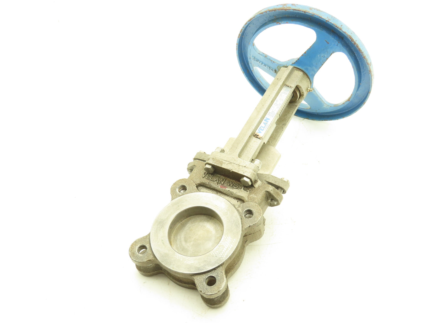 Velan L10-0310C-13SL  3" Stainless Knife Gate Valve 316SS Rising Stem Lug Style