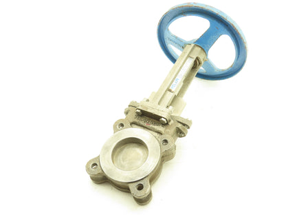 Velan L10-0310C-13SL  3" Stainless Knife Gate Valve 316SS Rising Stem Lug Style