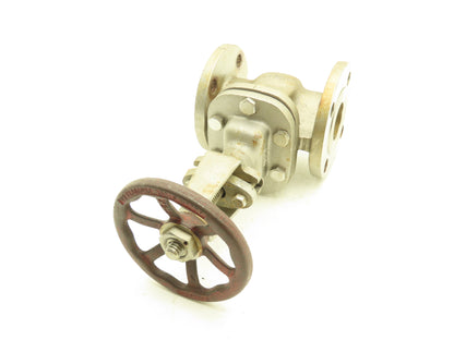 Aloyco FIG 117 2" Gate Valve SS Rising Stem Flanged Ends Bolted Bonnet CF8M