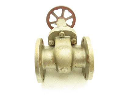 Aloyco FIG 117 2" Gate Valve SS Rising Stem Flanged Ends Bolted Bonnet CF8M