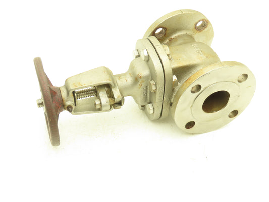 Aloyco FIG 117 2" Gate Valve SS Rising Stem Flanged Ends Bolted Bonnet CF8M