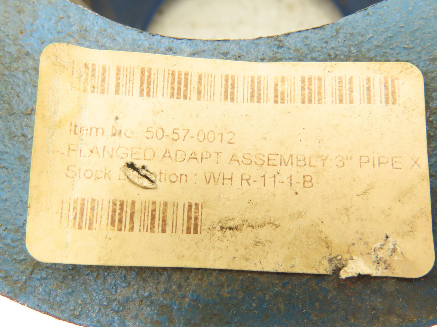 Dresser 50-57-0012 Bolted Coupling 3" Flanged Pipe Adapter with Gasket 3.75"ID