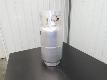 Worthington CYL9315-W 33.5Lb Aluminum Forklift Propane Cylinder LPG Gas Tank USA