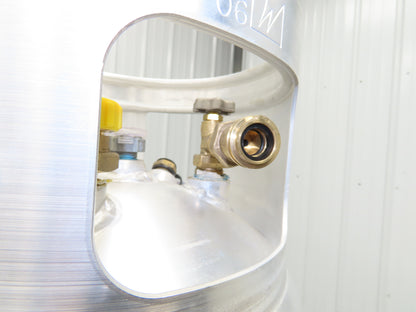 Worthington CYL9315-W 33.5Lb Aluminum Forklift Propane Cylinder LPG Gas Tank USA