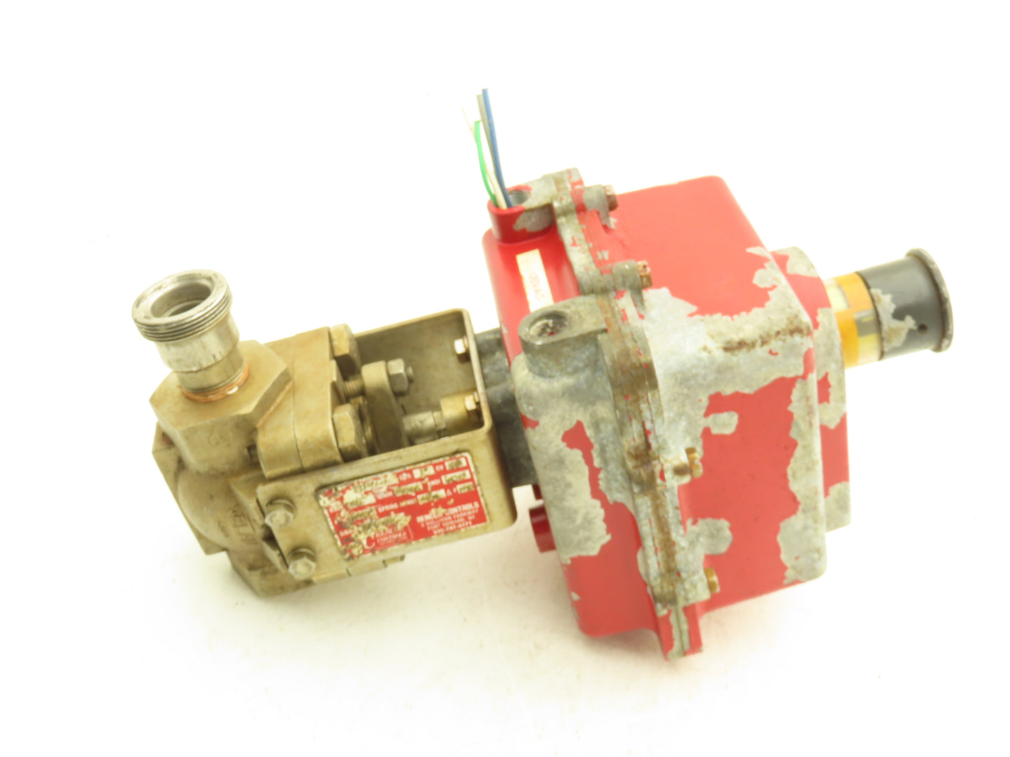 Velan G1T13-SP7A 1"NPT Stainless Ball Valve & Electric Actuator 115V A92XWJ