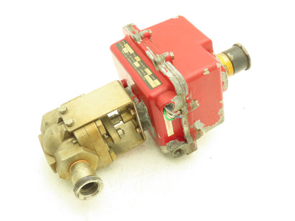 Velan G1T13-SP7A 1"NPT Stainless Ball Valve & Electric Actuator 115V A92XWJ