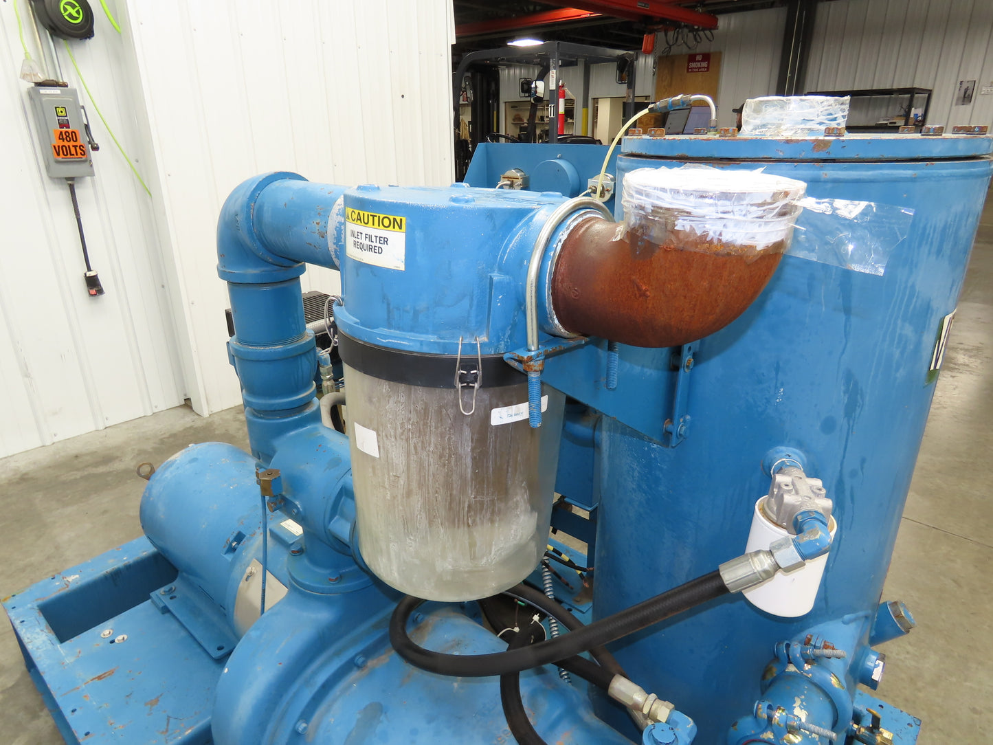 Quincy QSVI40ANN3H Rotary Screw Vacuum Pump 230/460V 40Hp Air Compressor 95839h