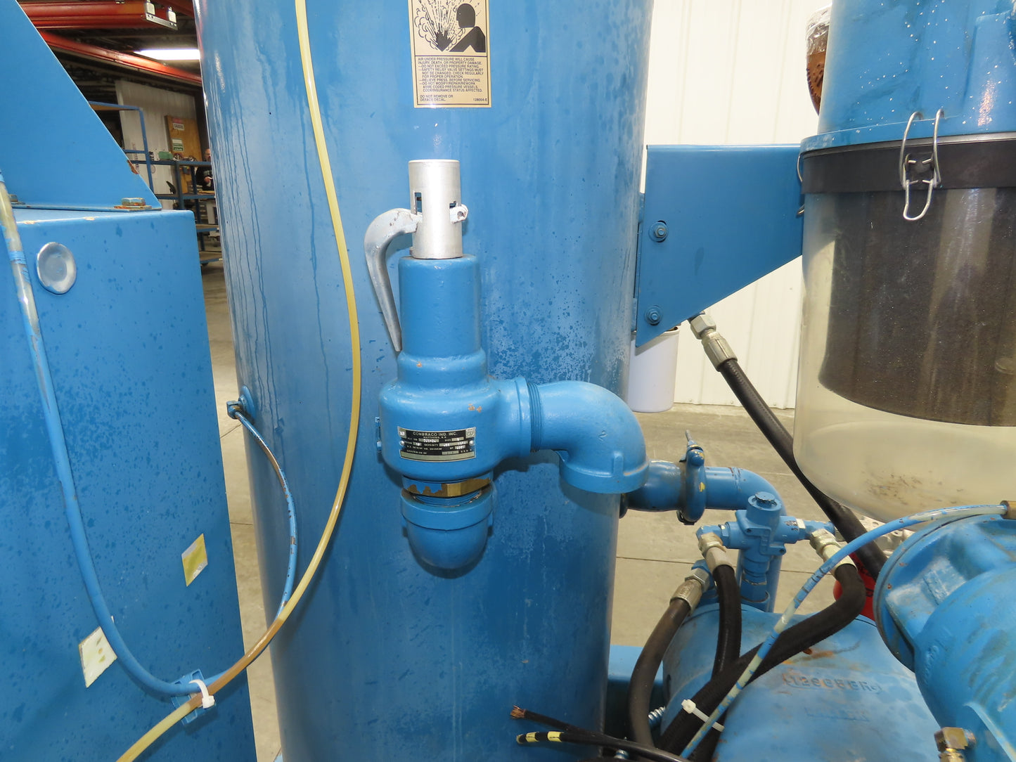 Quincy QSVI40ANN3H Rotary Screw Vacuum Pump 230/460V 40Hp Air Compressor 95839h