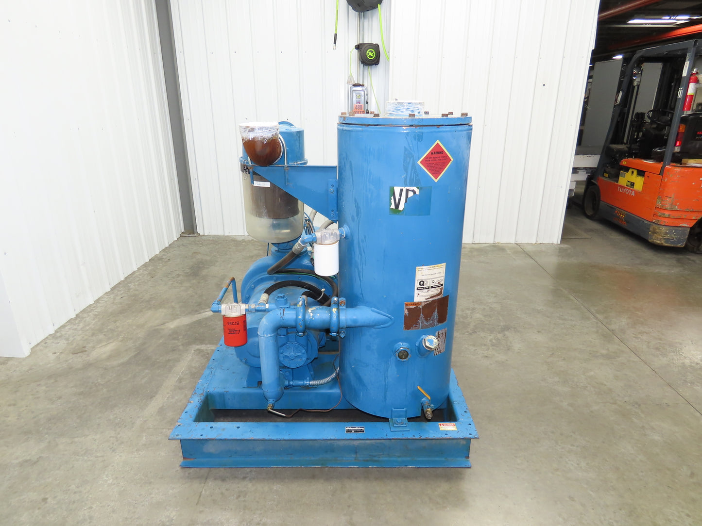 Quincy QSVI40ANN3H Rotary Screw Vacuum Pump 230/460V 40Hp Air Compressor 95839h