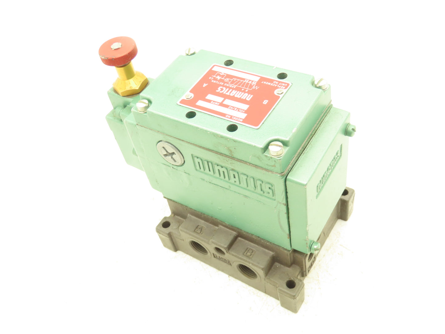 Numatics 33TDI4410 Pneumatically Activated Spool Valve Adjustable 3/8" NPT